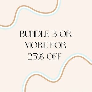 Save big with bundles!